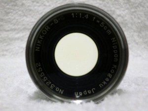 NIKKOR-S・C 1：1.4 f=5cm ライカＬマウント 日本光学ニコン②